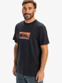 Quiksilver Ev Gradient Box - T-shirt à manches courtes pour Homme DARKNAVY Discount