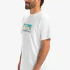Quiksilver Ev Gradient Box - T-shirt à manches courtes pour Homme WHITE Discount