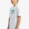 Quiksilver Ev Gradient Box - T-shirt à manches courtes pour Garçon 8-16 WHITE Outlet