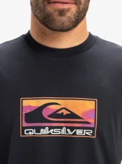Quiksilver Ev Gradient Box - T-shirt à manches courtes pour Homme DARKNAVY Discount