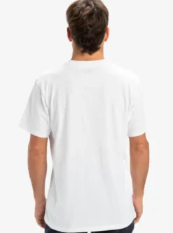 Quiksilver Ev Gradient Box - T-shirt à manches courtes pour Homme WHITE Discount