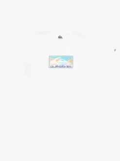 Quiksilver Ev Gradient Box - T-shirt à manches courtes pour Homme WHITE Discount