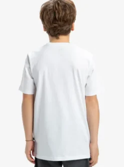 Quiksilver Ev Gradient Box - T-shirt à manches courtes pour Garçon 8-16 WHITE Outlet