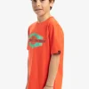 Quiksilver Ev Locked Up - T-shirt à manches courtes pour Garçon 8-16 TIGERLILY Hot