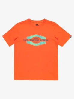 Quiksilver Ev Locked Up - T-shirt à manches courtes pour Garçon 8-16 TIGERLILY Hot