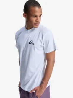 Quiksilver Ev Mini Logo - T-shirt à manches courtes pour Homme WHITE Sale