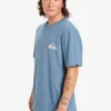 Quiksilver Ev Mini Logo - T-Shirt à manches courtes pour Homme CHINABLUE Fashion