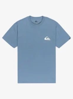 Quiksilver Ev Mini Logo - T-Shirt à manches courtes pour Homme CHINABLUE Fashion