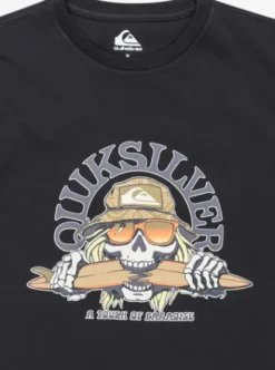 Quiksilver Ev Skull Feast - T-shirt à manches courtes pour Garçon 8-16 DARKNAVY Hot