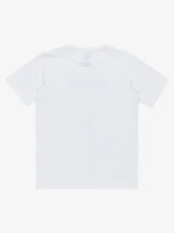 Quiksilver Ev Sun Dagger - T-shirt à manches courtes pour Garçon 8-16 WHITE Hot