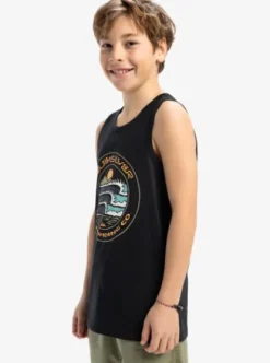 Quiksilver Ev Three Seas - Débardeur pour Garçon 8-16 BLACK Best