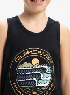 Quiksilver Ev Three Seas - Débardeur pour Garçon 8-16 BLACK Best