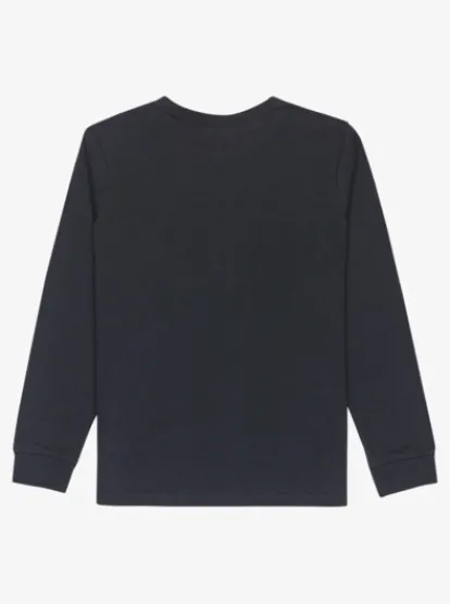 Quiksilver Ev Type Line - T-shirt manches longues pour Garçon 8-16 ans BLACK Sale