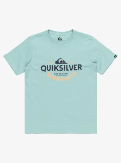 Quiksilver Ev Typed Out - T-shirt à manches courtes pour Garçon 8-16 AQUIFER Discount