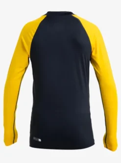 Quiksilver Everyday - Surf-tee manches longues UPF 50 pour Garçon 8-16 ans DARKNAVY/SOLARPOWER Discount