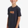 Quiksilver Evo Bloomsday - T-Shirt à manches courtes pour Garçon 8-16 ans INDIAINK Online