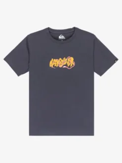 Quiksilver Evo Bloomsday - T-Shirt à manches courtes pour Garçon 8-16 ans INDIAINK Online