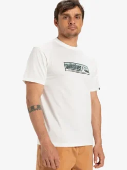 Quiksilver Evo Endless - T-shirt à manches courtes pour Homme SNOWWHITE Sale