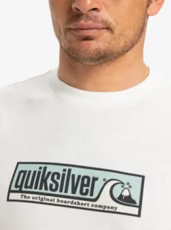 Quiksilver Evo Endless - T-shirt à manches courtes pour Homme SNOWWHITE Sale