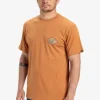 Quiksilver Evo Future Islands - T-shirt à manches courtes pour Homme BRAN Discount