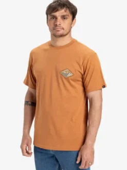 Quiksilver Evo Future Islands - T-shirt à manches courtes pour Homme BRAN Discount