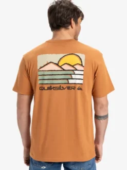 Quiksilver Evo Future Islands - T-shirt à manches courtes pour Homme BRAN Discount
