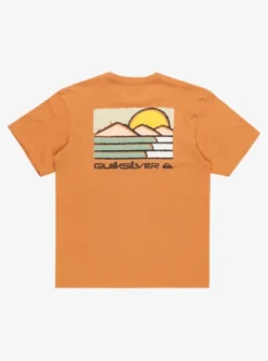 Quiksilver Evo Future Islands - T-shirt à manches courtes pour Homme BRAN Discount