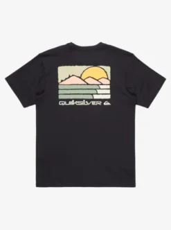 Quiksilver Evo Future Islands - T-shirt à manches courtes pour Homme BLACK Fashion