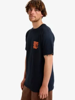 Quiksilver Evo Interconnected - T-shirt manches courtes sérigraphié pour homme BLACK Hot
