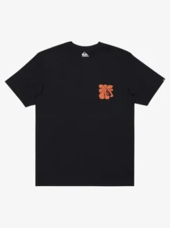 Quiksilver Evo Interconnected - T-shirt manches courtes sérigraphié pour homme BLACK Hot