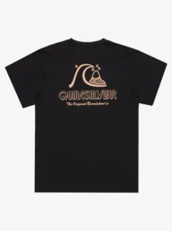Quiksilver Evo Original - T-shirt à manches courtes pour Homme BLACK Fashion