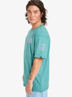 Quiksilver Evo Quik Rituals - T-Shirt à manches courtes pour Homme DEEPSEA Best