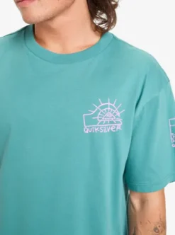 Quiksilver Evo Quik Rituals - T-Shirt à manches courtes pour Homme DEEPSEA Best