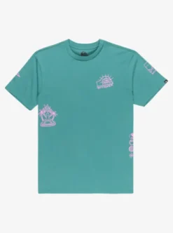 Quiksilver Evo Quik Rituals - T-Shirt à manches courtes pour Homme DEEPSEA Best