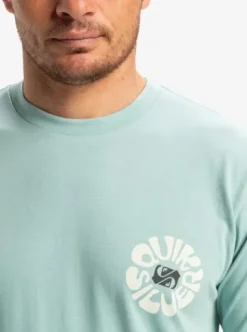 Quiksilver Evo Road - T-shirt à manches courtes pour Homme AQUIFER New