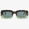 Quiksilver Flow - Lunettes de soleil pour Homme HAVANA/GREEN Clearance