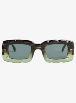 Quiksilver Flow - Lunettes de soleil pour Homme HAVANA/GREEN Clearance