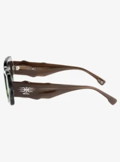 Quiksilver Flow - Lunettes de soleil pour Homme HAVANA/GREEN Clearance