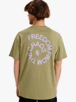 Quiksilver Freedom From The Chaos - T-shirt manches courtes sérigraphié pour Homme ALOE Fashion