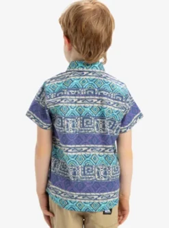 Quiksilver Global Heat - Chemise à manches courtes pour Garçons 2-7 ans AQUASKYGLOBALHEAT32X32 Fashion