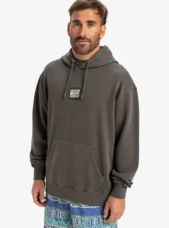 Quiksilver Global Heat - Sweat à capuche pour Homme DARKSHADOW Fashion