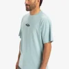 Quiksilver Global Heat - T-shirt à manches courtes pour Homme AQUASKY Hot