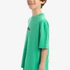 Quiksilver Global Heat - T-shirt à manches courtes pour Garçon 8-16 GREENSPRUCE Hot