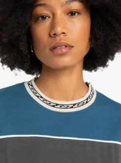 Quiksilver Global Heat - T-shirt à manches longues pour Femme DARKSHADOW Best