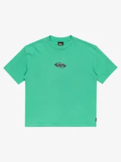 Quiksilver Global Heat - T-shirt à manches courtes pour Garçon 8-16 GREENSPRUCE Hot