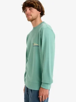 Quiksilver Graphic Mix - Haut col rond pour Homme MALACHITEGREEN Best