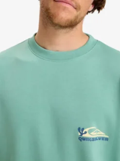 Quiksilver Graphic Mix - Haut col rond pour Homme MALACHITEGREEN Best