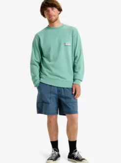 Quiksilver Graphic Mix - Haut col rond pour Homme MALACHITEGREEN Best