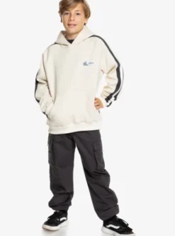 Quiksilver Grayling - Sweat pour Garçon 8-16 BIRCH Fashion