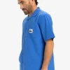 Quiksilver Heartbeat - Chemise à manches courtes pour Homme NEBULASBLUE Outlet
